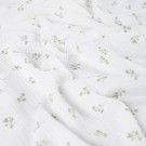 Musselin Eukalyptus Ecru – 100 % bomull thumbnail
