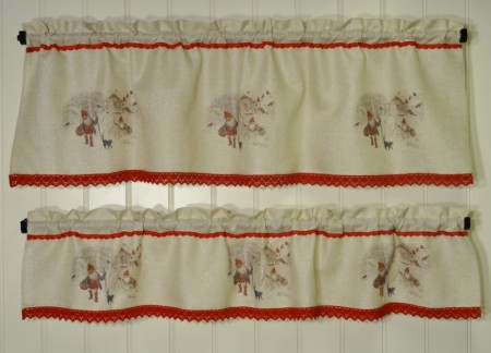 Glitre Lin Jule Kappe Bredder: 30cm og 45cm
